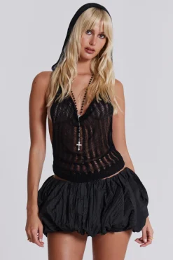 Jaded London Mini Skirts*Alexa Puffball Mini Skirt