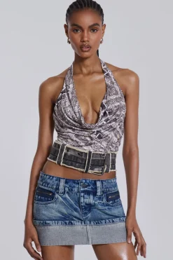 Jaded London Mini Skirts*Alexis Diamante Mini Skirt