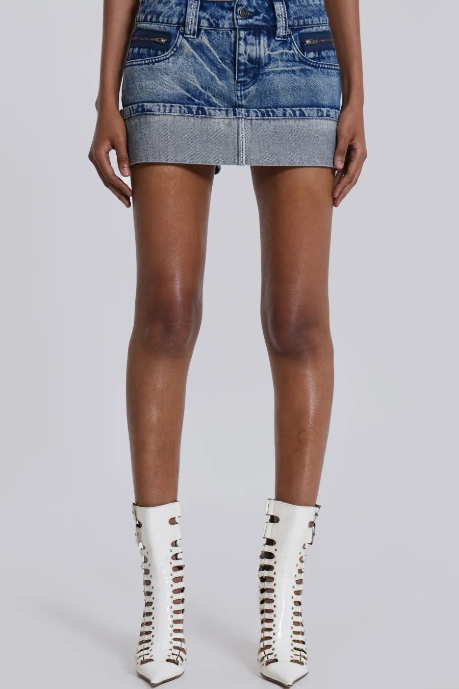 Jaded London Mini Skirts*Alexis Diamante Mini Skirt