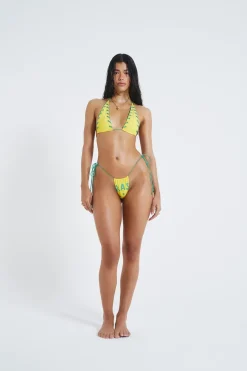 Jaded London Bikini Bottoms*Amarela Ruched Thong Bikini Bottoms