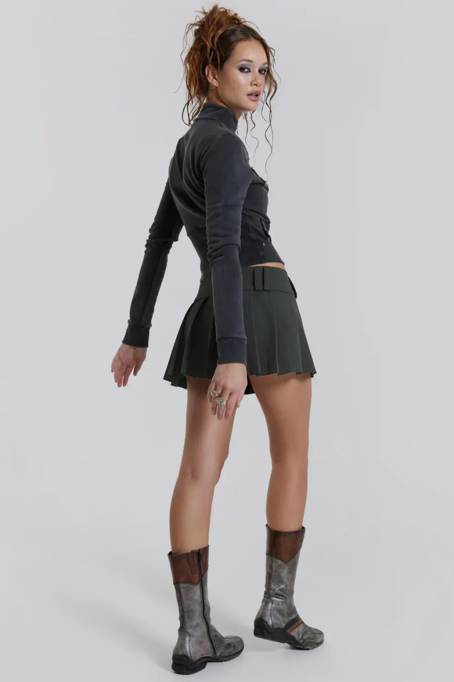 Jaded London Mini Skirts*Am:Pm Pleated Mini Skirt