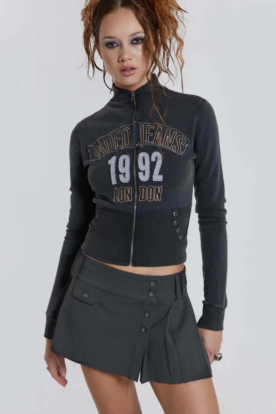 Jaded London Mini Skirts*Am:Pm Pleated Mini Skirt