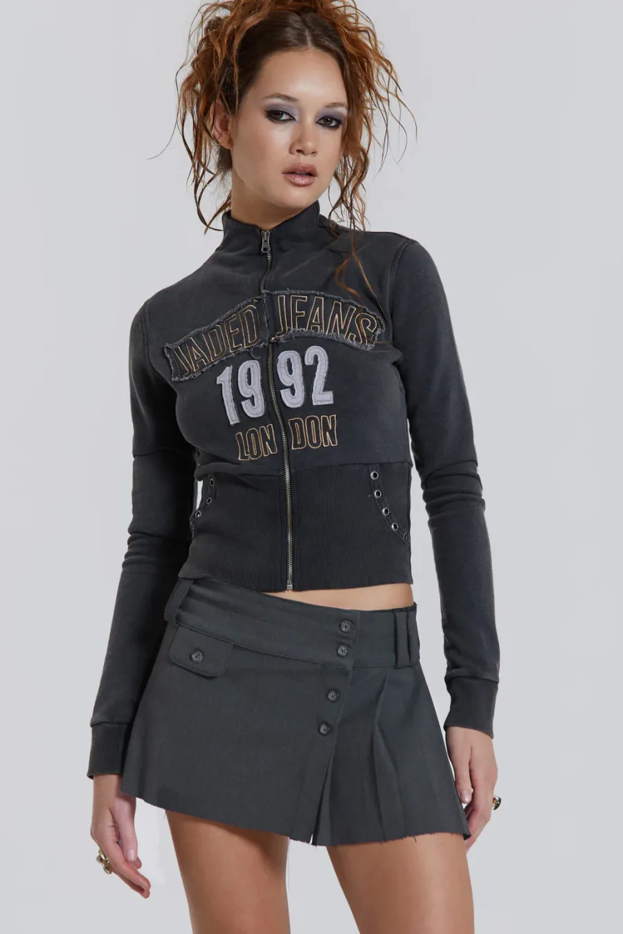 Jaded London Mini Skirts*Am:Pm Pleated Mini Skirt