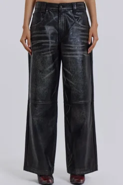 Jaded London *Ash Faux Leather Colossus