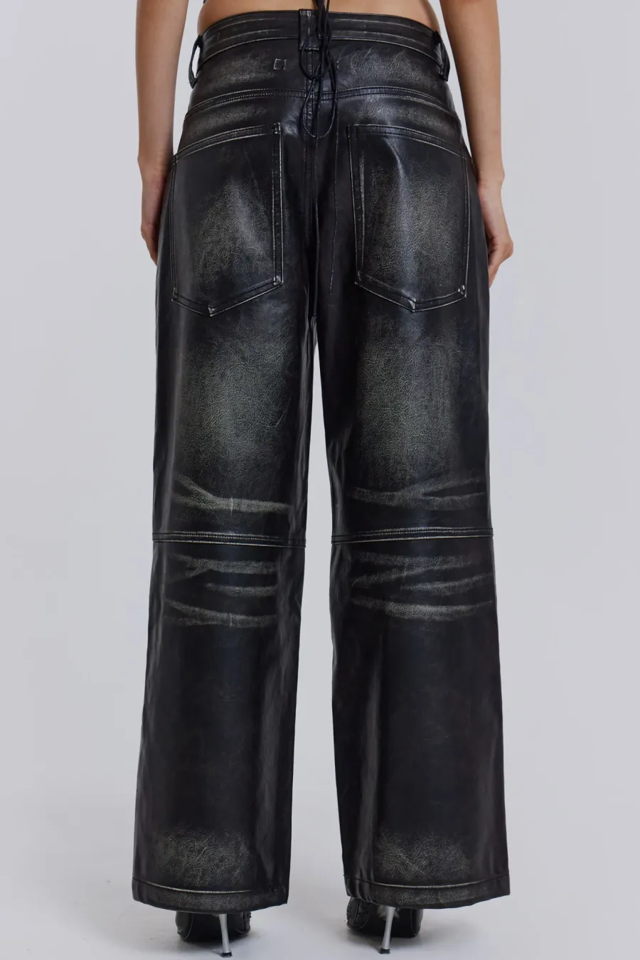 Jaded London *Ash Faux Leather Colossus