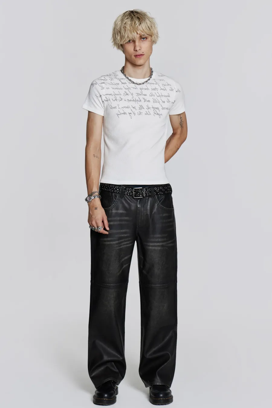 Jaded London Jeans*Ash Faux Leather Pants
