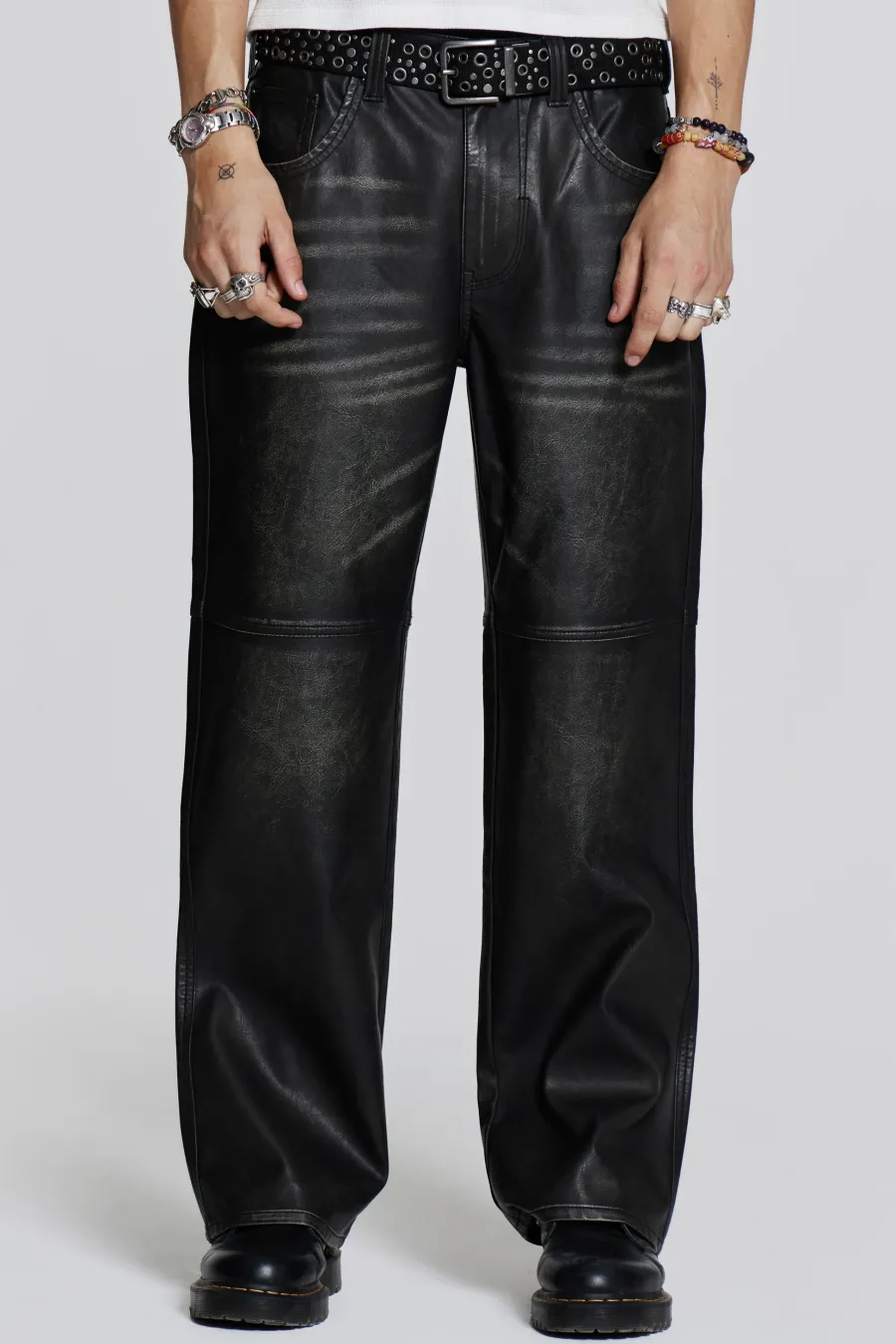 Jaded London Trousers*Ash Faux Leather Pants