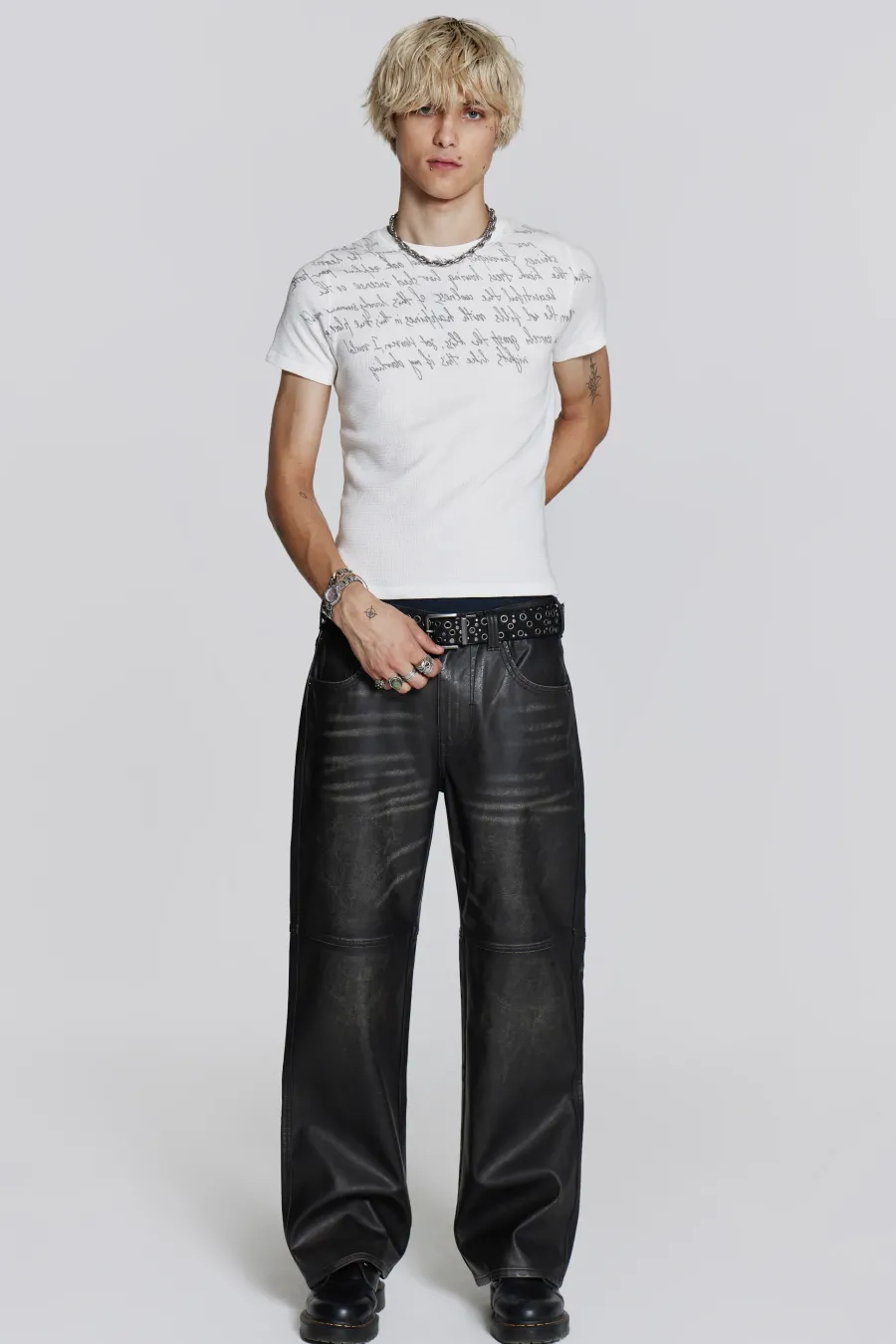 Jaded London Trousers*Ash Faux Leather Pants