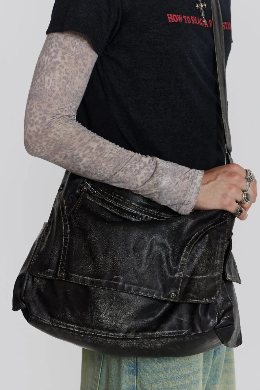 Jaded London *Ash Messenger Bag