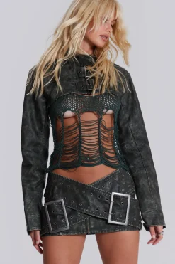 Jaded London *Assassin Micro Mini Skirt