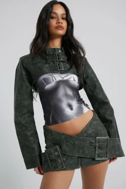 Jaded London *Assassin Micro Mini Skirt