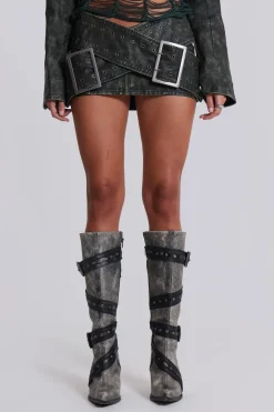 Jaded London *Assassin Micro Mini Skirt