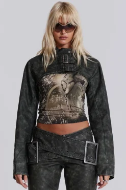 Jaded London *Assassin Ultra Cropped Jacket