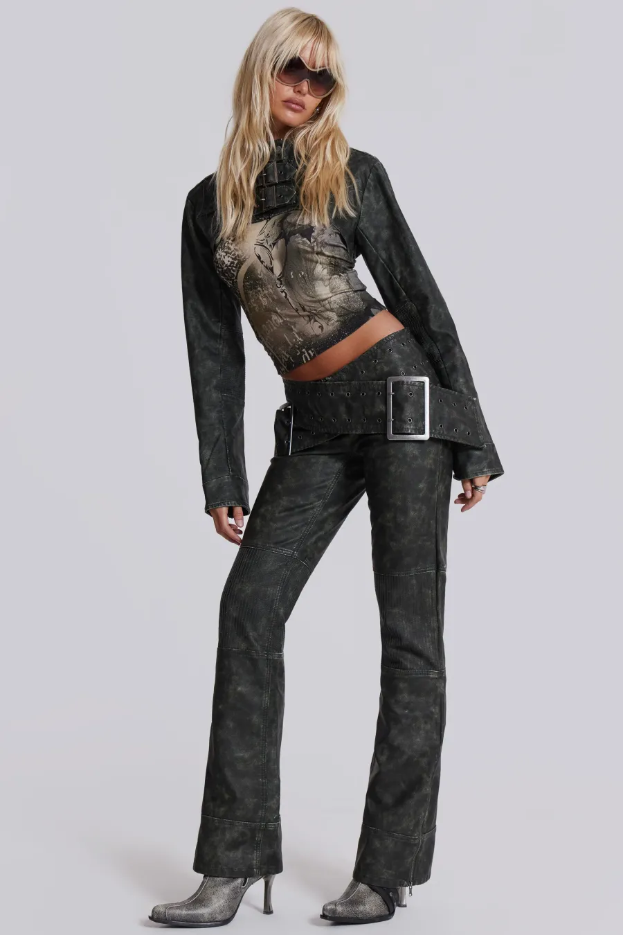 Jaded London *Assassin Ultra Cropped Jacket