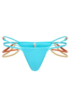 Jaded London New In Beach & Swimwear*Aurora Micro Bikini Bottoms With Beaded Trim