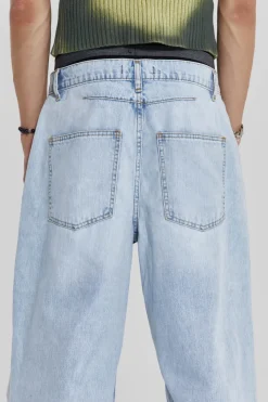 Jaded London Bootcut Jeans*Bleached Blue Colossus Flare Jeans