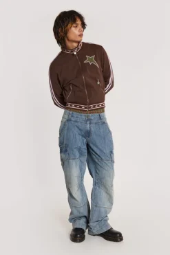 Jaded London Cargo Pants*Blue Millennium Cargo Jeans