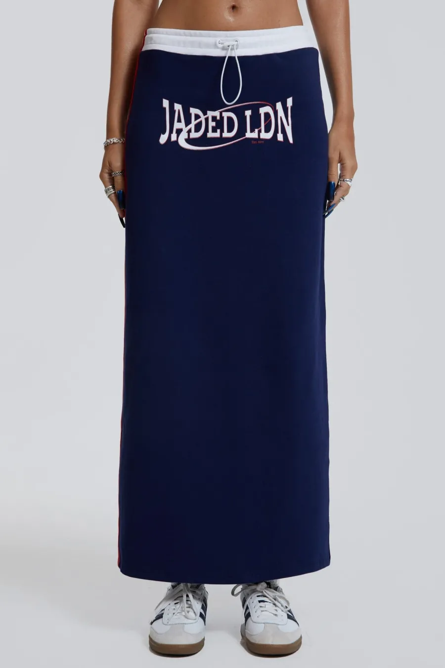 Jaded London Maxi Skirts*Blueprint Jersey Maxi Skirt With Toggle Detail
