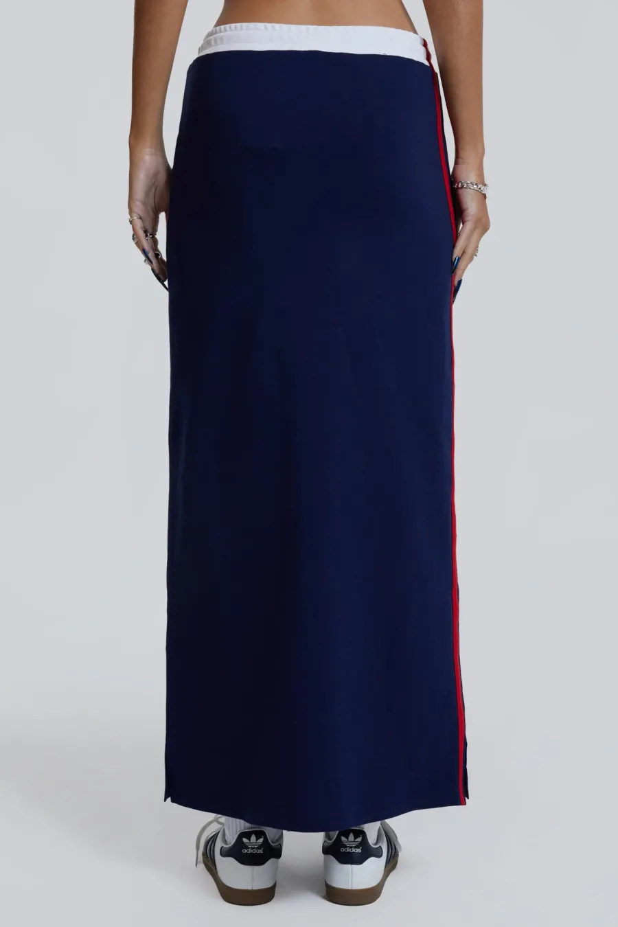 Jaded London Maxi Skirts*Blueprint Jersey Maxi Skirt With Toggle Detail