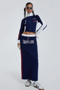 Jaded London Long Sleeve Tops*Blueprint Track Jacket With Full Zip