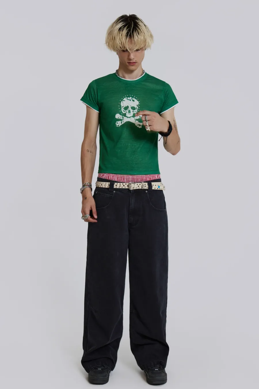 Jaded London T-Shirts*Bones Tee