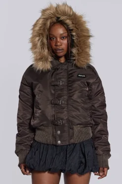 Jaded London *Brown Jet Jacket