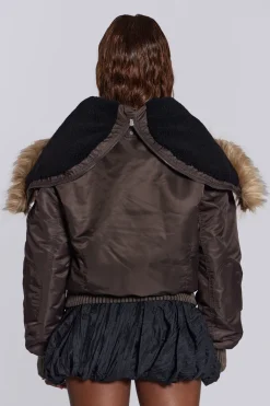 Jaded London *Brown Jet Jacket