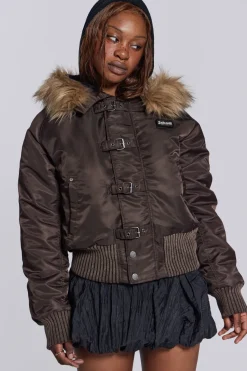 Jaded London *Brown Jet Jacket