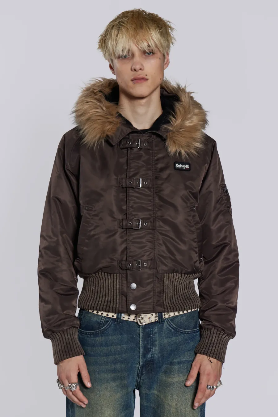 Jaded London *Brown Jet Jacket