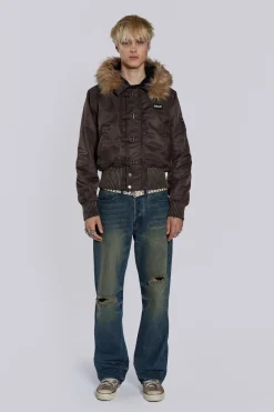Jaded London *Brown Jet Jacket