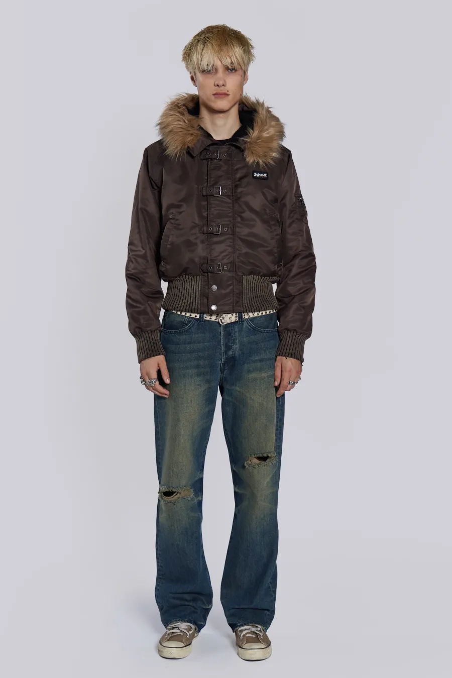 Jaded London *Brown Jet Jacket