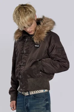 Jaded London *Brown Jet Jacket