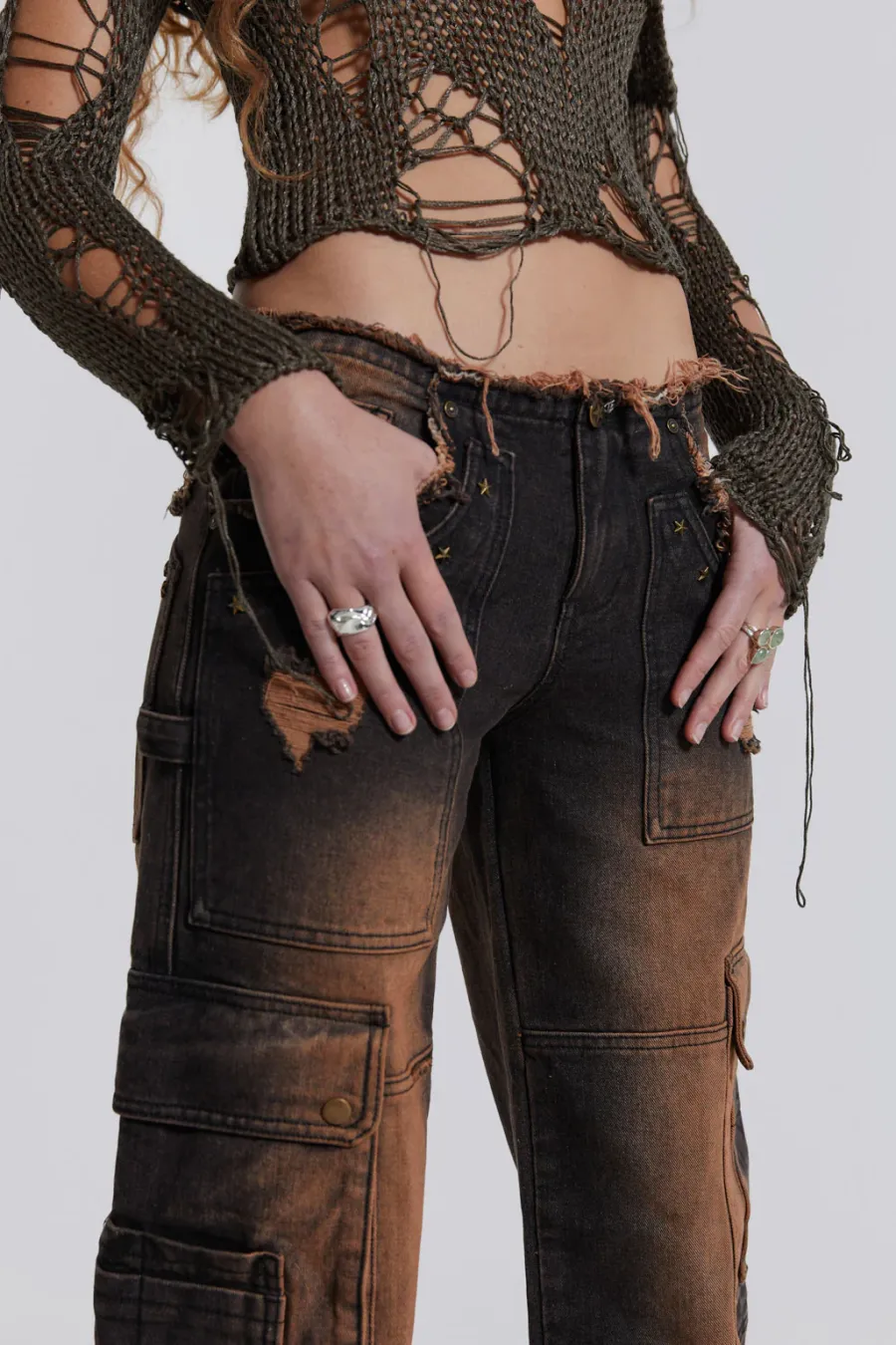 Jaded London Jeans*Cadet Cargo Jeans