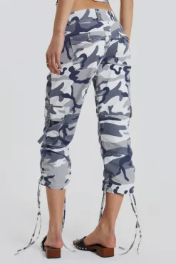 Jaded London Trousers*Camo Capri Cargos