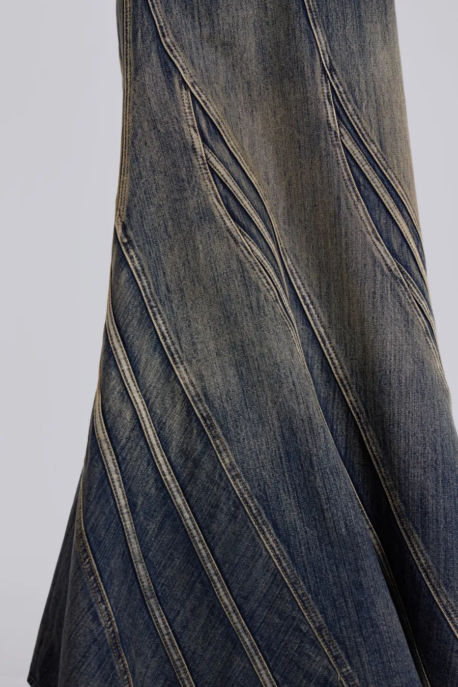 Jaded London Maxi Skirts*Celadon Denim Maxi Skirt