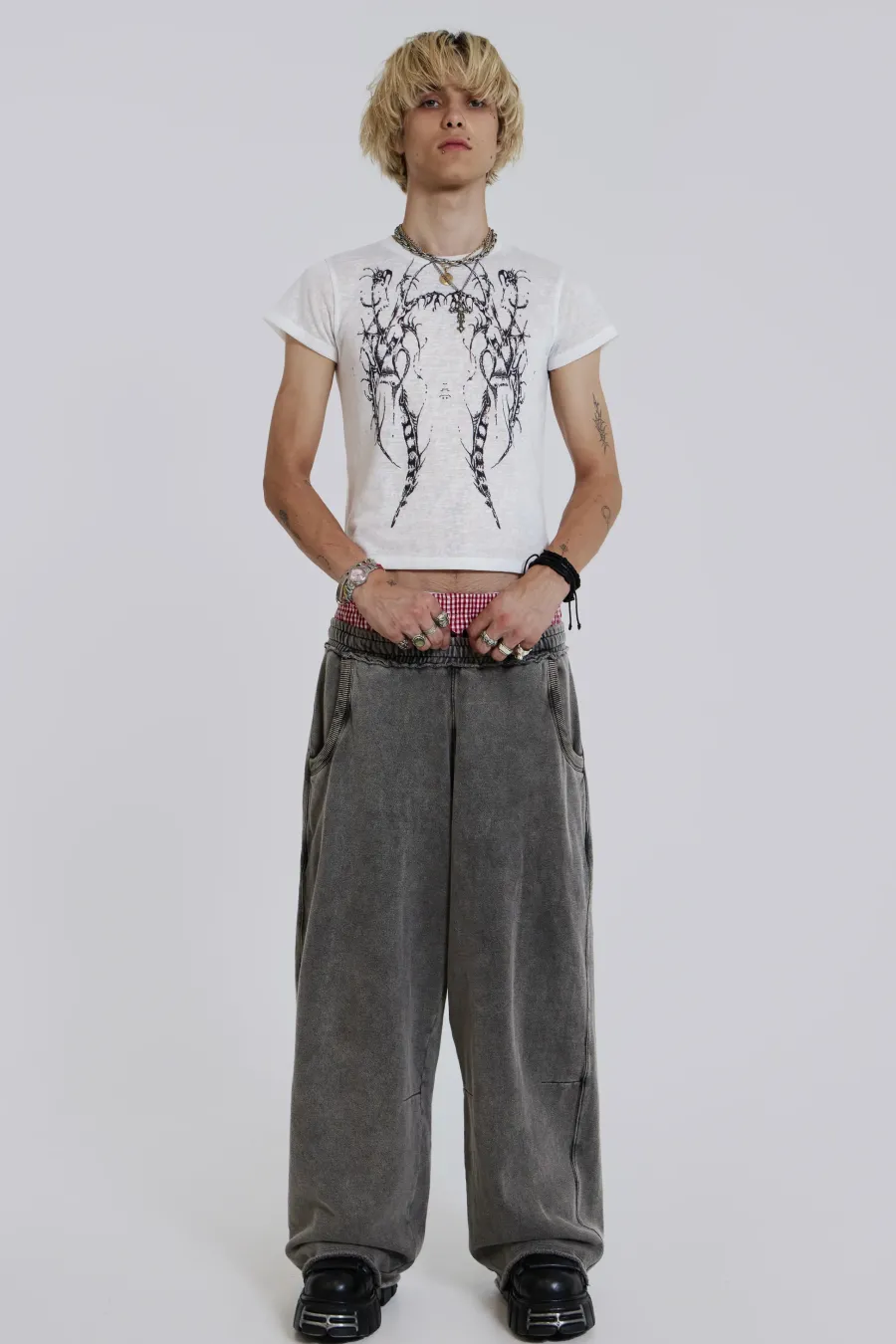 Jaded London Joggers*Chrome Wash Monster Joggers