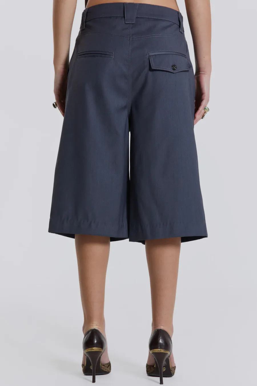 Jaded London Trousers*Coltraine Tailored Wide Leg Shorts