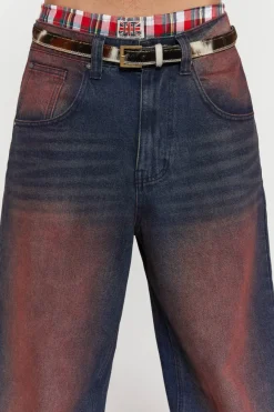 Jaded London Jeans*Deep Red Colossus Jeans