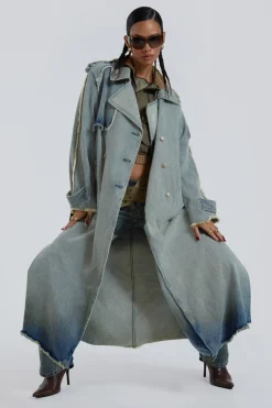 Jaded London Denim Jackets*Downtown Denim Coat