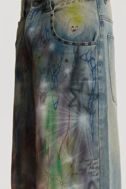 Jaded London Baggy Jeans*Drifting Through Space Baggy Jeans