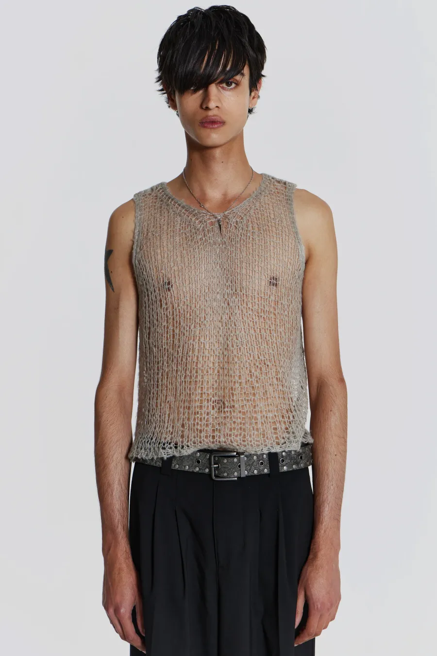 Jaded London Vests*Dust Knit Tank