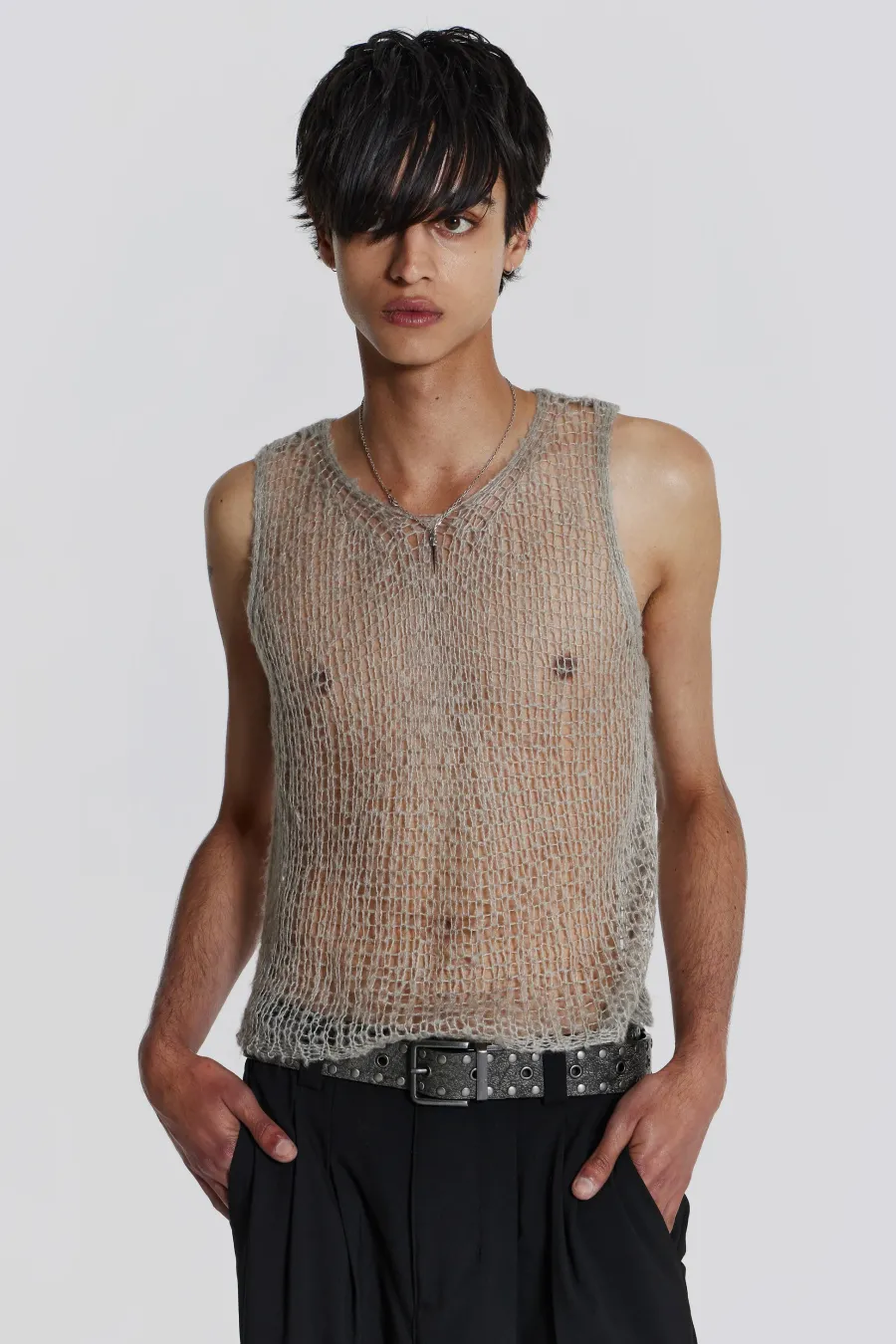 Jaded London Vests*Dust Knit Tank