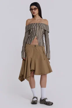Jaded London Bandeau Tops*Emra Off The Shoulder Shirt