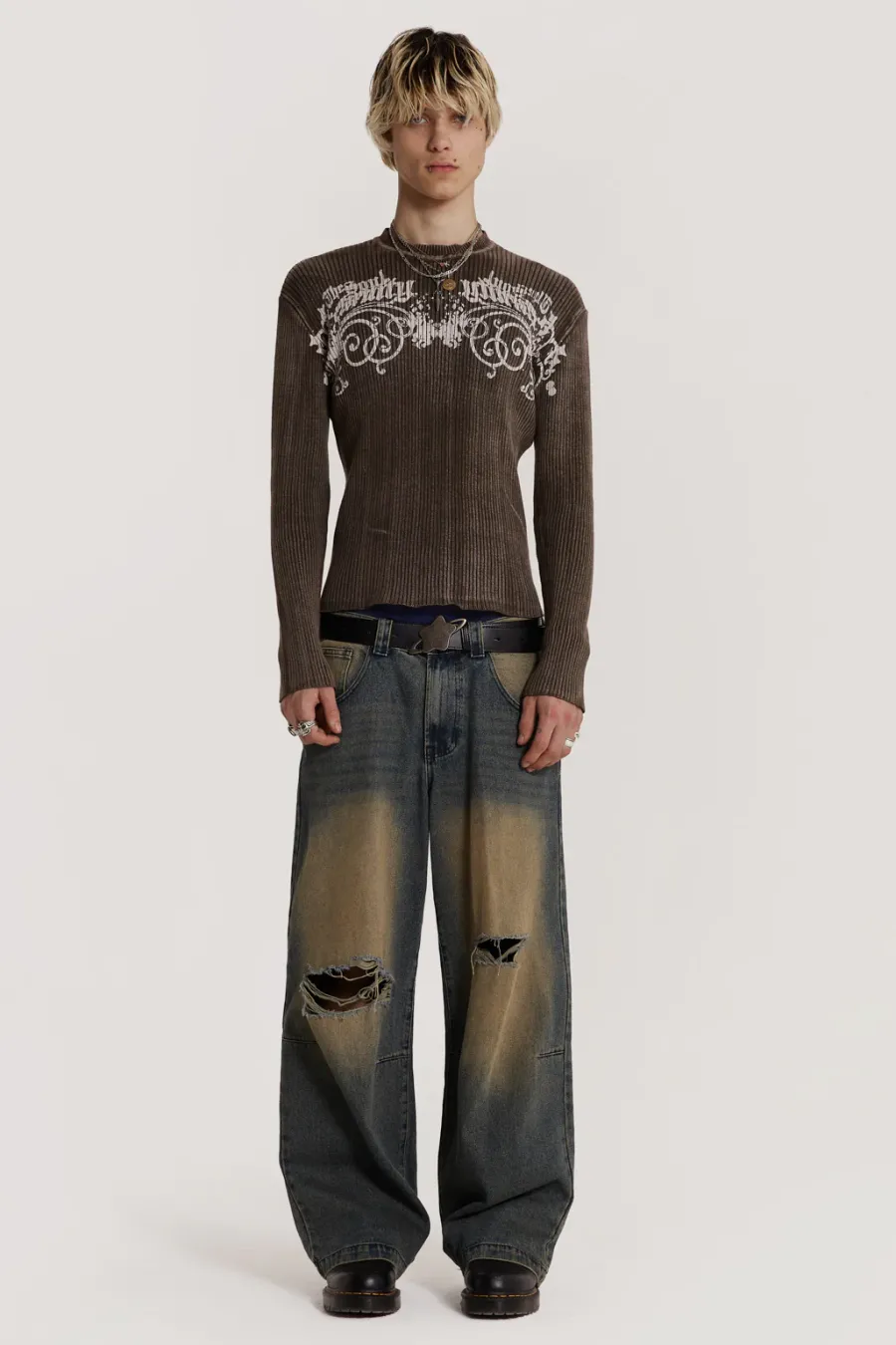 Jaded London Knitwear*Enzyme Knit