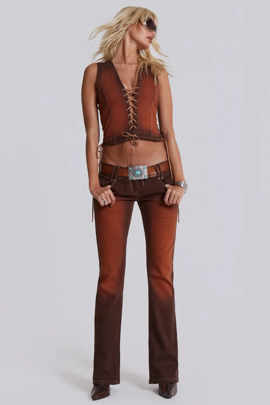 Jaded London *Genesis Low Rise Jeans