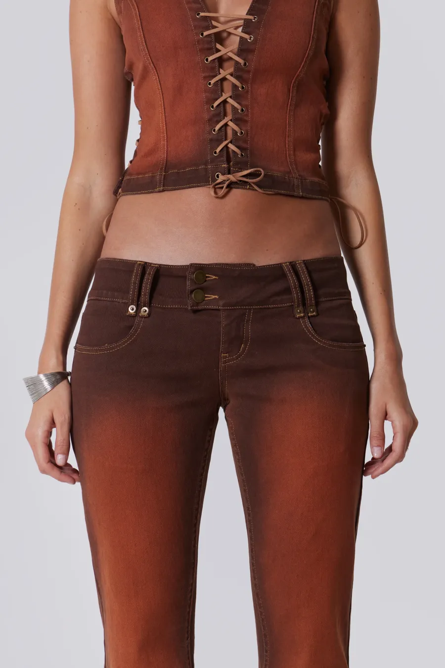 Jaded London *Genesis Low Rise Jeans