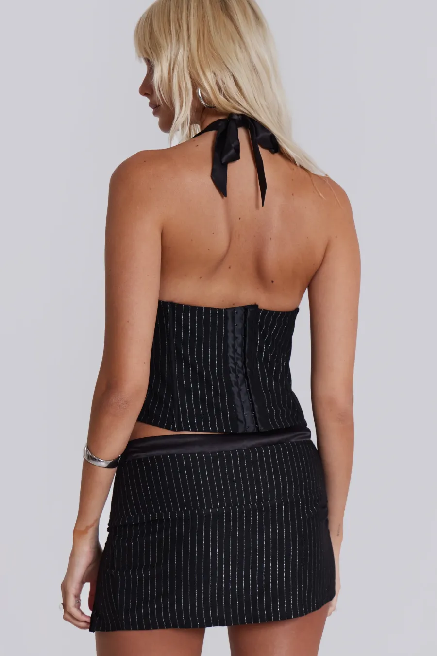 Jaded London *Girlfriend Halter Corset Top