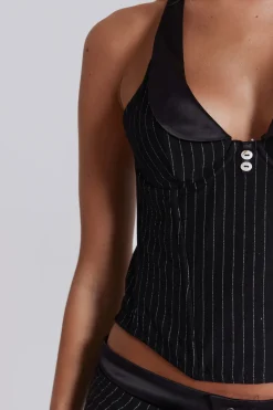 Jaded London *Girlfriend Halter Corset Top