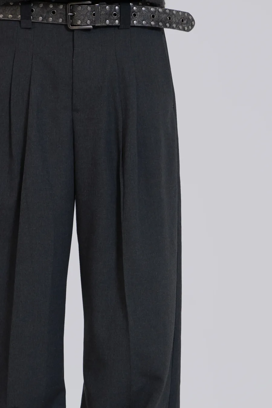 Jaded London Trousers*Goliath Charcoal Suit Pant
