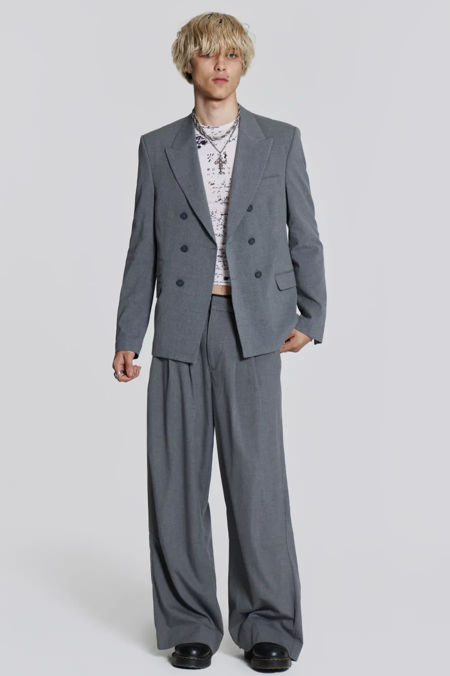 Jaded London *Grey Goliath Blazer